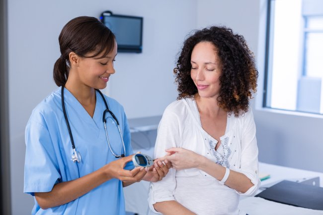 Doctor testing the Patient